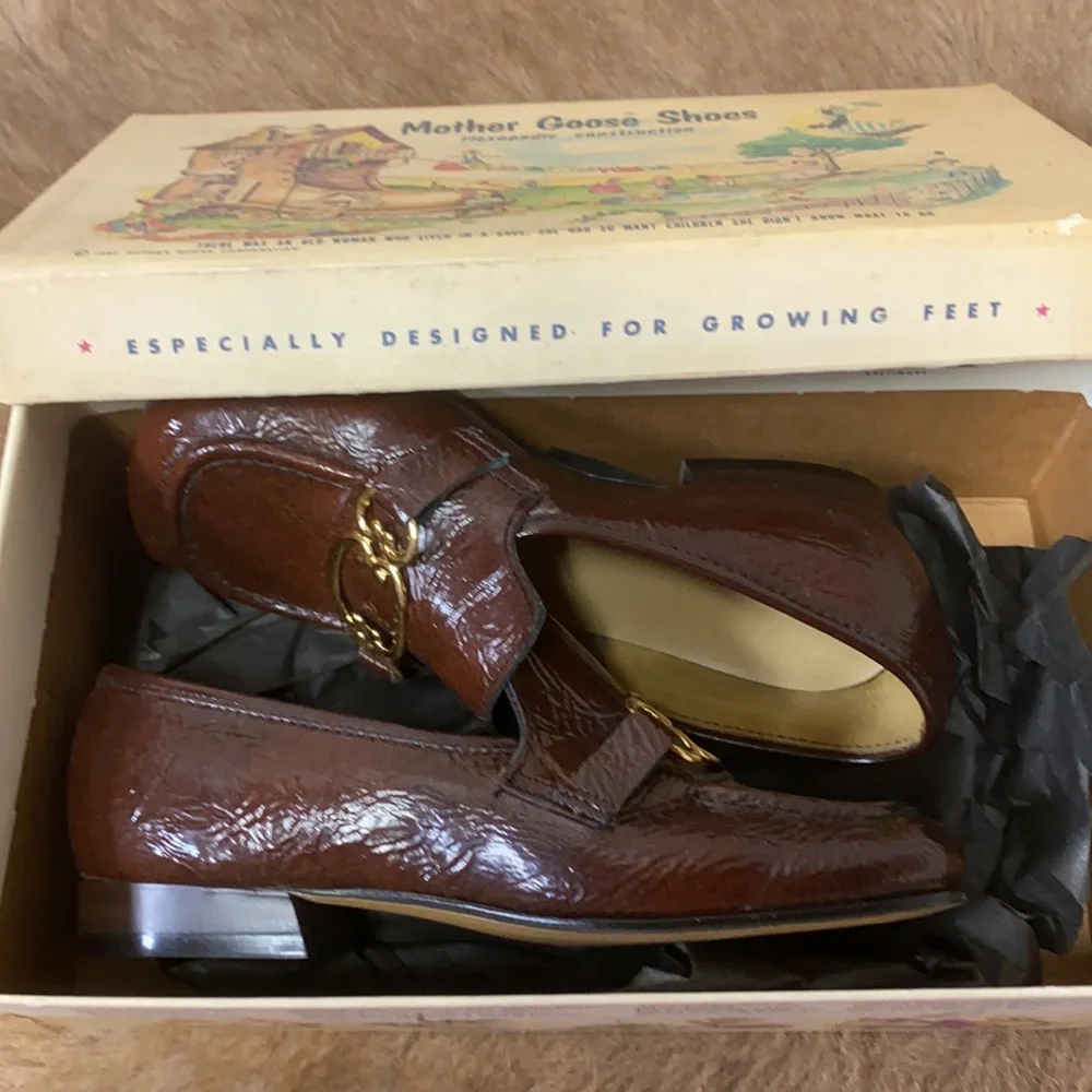 50s Vintage Mother Goose Mod Shoes 4